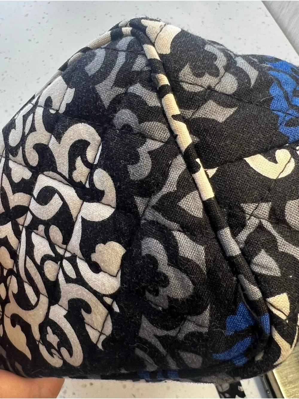 Vera Bradley Canterbury Cobalt Mini Tote